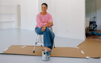 Soledad O’Brien’s Painted Hardwood Floors Spark Debate on a New Trend
